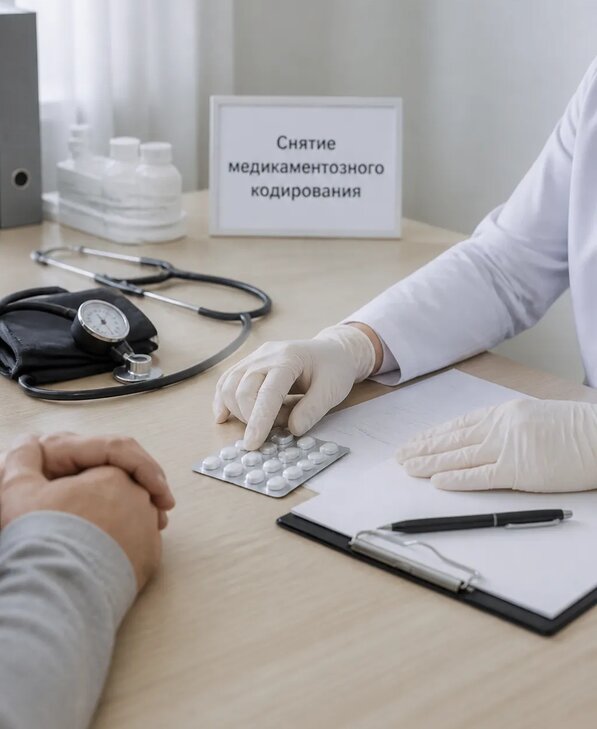 Снятие медикаментозного кодирования в Благовещенске от 5193 р. | Медзона